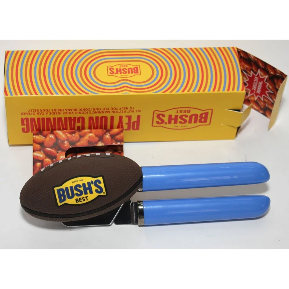 Bush’s Beans PEYTON MANNING Talking Can Opener Limited NFL Superbowl Promo